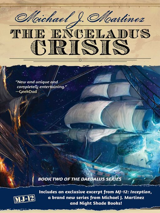 Title details for The Enceladus Crisis by Michael J. Martinez - Available